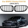 Front Nier Grilles Gloss Black Sta's voor BMW F18 F10 F11 5 Serie 2010 2011 2012 2013 2014-2015 Vervanging Racing Grilles