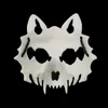 Halloween Japanse Dragon God Werewolf Mask Cosplay Animal Skull Masks Natural Resin Unisex Party Stage Show Wear DNV12941 200929