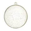 Décorations de Noël Boule remplissable Transparent Plastique incassable DIY Surface lisse claire Mariage pour Home287D