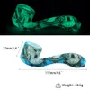 Smoking Pipes Glow in the dark Held Mini Hand Pipes 7 word shape Colorful Ultimate Tool Tobacco Bubbler Best quality