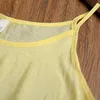 Verão 2021 Soft Full Slip Strappy Spaghetti sob vestido de algodão anágua Chemise Nightie Vestidos para as mulheres Y1006