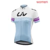 Pro team LIV Maillot de cyclisme pour femmes Respirant Été Manches courtes Chemise de vélo de montagne Équitation Vélo Tops Sports de plein air Cycle Wear Y21090806