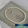 Nearly round Freshwater Pearl Pendant Necklace to Give Mom Mother-in-Law Girlfriend Holiday Gift Jewelry