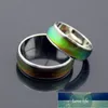 Neue kreative Mode Temperatur Stimmung ändern Farbe Ring hochwertige Glas Schmuck Geschenk Legierung Unisex erstaunlich Ring Männer Frauen Fabrik Preis Experten Design Qualität