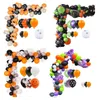 100 stks Serie Pompoen Ghost Boog Spider Ballonnen Kinderen Speelgoed Bat Globos Air Balls voor Halloween Party Decoration Y201006