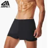 Aimpact Moda Casual Shorts para Homens Atlético Exercício Treino Ginásio Treinamento Esporte Beachwear Trunks AM2207 210716