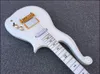 Free Shipping! Diamond Series White Prince Cloud Electric Guitar Alder Body, Maple Neck, Symbol Inlay, Wrap Arround Tailpiece