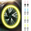 4 pçs roda de carro luz led motocycle bicicleta luz tampa da válvula do pneu lanterna decorativa tampa da válvula do pneu flash falou lâmpada néon para yamaha8741353