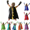 Costumes de fête d'Halloween drôles Dinosaures Cosplay Cape avec des gants Fêtes d'anniversaire-Costumes pour enfants 8 couleurs CGY236