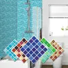 Retro Pattern Matte Surface Tiles Sticker Transfers Covers for Kitchen Bathroom Tables Floor Hard-wearing Wall Decals 10*10cm