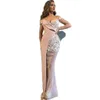 Sexy zeemeermin avondjurken met off shouder strapless applique race formele feest prom -jurk voor Arabische vrouwen Vestidos de novia