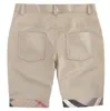 INS Pantaloncini per bambini Abbigliamento per ragazzi Pantaloni centrali Design tinta unita Ragazzi Estate 100% cotone Pantalone cargo