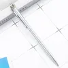 Creative Design 15 Color Crown Diamond Ballpoint Pen Metal Ring Roller Ball Pens School Office Supplies Business Student Gift SN2068