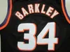 Retro basketbaltruien 33 Larry 12 Stockton 32 Karl Malone Jason Williams Ewing Gary Payton Kemp Barkley Jers Jerseys