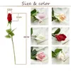 11pcs/Lot Rose Artificial Flowers Real Touch Rose Flowers Home Decorations for Wedding Party or Birthday Bouquet 210624