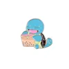 Cartoon Turtle Cute Small Funny Enamel Brooches Pins for Women Girl Men Christmas Gift Demin Shirt Decor Brooch Pin Metal Kawaii Badge GC81