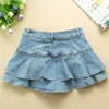 2021 verão cintura baixa uma linha denim saia mulheres sexy plissado mini jeans saias coreano estilo casual faldas mujer 210303