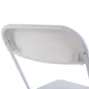 米国地元の倉庫新しいプラスチック折りたたみ椅子ウェディングパーティーイベントコマーシャルホワイトチェアGYQ FY4258