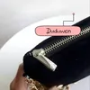 fashion C buckle velvet shoulder chain bag classic velvet body cross bag VIP gift zipper makeup storage bag2503