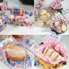 Gift Wrap Fashion Hamburger Bread Wax Paper Food Disposable Sandwich Wrapper 50pcs