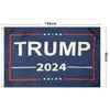 DHL Ship Trump Election 2024 Trump Keep Flag 90 * 150cm Amérique Suspendu Grandes Bannières 3x5ft Impression Numérique Donald Trump Drapeau Biden