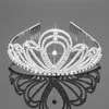 Klipsy do włosów Barrettes Wedding Crown Bridal Biżuter