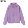 toppies fleece hoodies sweatshirts oversized sweatshirt winter clothes Korean 210728
