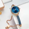 New small dial quartz women's watch fashion waterproof niche bracelet watch ladies T200420