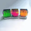 Aquarium leuchtende Dekorationen mit Effekt, künstliche Silikonpflanze, Seeanemone, für Aquarien, Dekoration, Ornament