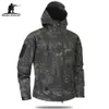 Mege Marque Vêtements Automne Hommes Militaire Camouflage Veste Polaire Armée Tactique Vêtements Multicam Mâle Camouflage Coupe-Vent 210818