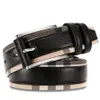 Fashion Classic Men Designer Belts Womens Mens Lettre décontractée Smooth Buckle Luxury Belt 6 Couleurs Largeur 3,8 cm