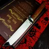 PEGASI Huanghua pear wood hande integrated stee mirror ight samurai straight sword Japanese junge hunting straight sword
