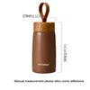 304 Stainless Steel Insulate Mug Water Bottle Tumbler Thermos Vacuum Flasks Mini Portable Travel Coffee Mugs Thermal Cup With Rope Gift JY0599