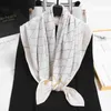 88x88 cm 100% Reale Sciarpe Quadrate Donne Bandana 2021 Testa di Stampa Sciarpa Foulard Naturale Foulard Di Seta di Lusso Femminile 14mm