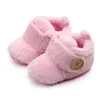 Sapatos infantis de crochê recém-nascidos em crochê coral para crianças, sapatos quentes para bebês, meninas e meninos, para primeiros caminhantes, antiderrapantes, crianças pequenas Schoenen