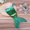 Christams Decoraties Mermaid Kous Cadeau Wrap Tassen Bling Bead Flip Tail Socks Xmas Home Decor Wll673