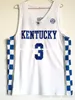 安い卸売バムAdebayo Jersey Kentucky Wildcats Blue White縫製縫製任意の名前番号男性女性ユースバスケットボールジャージ