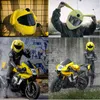 17 sorters stora haj motorcykel hjälm täcker tillbehör fulla ansikte hjälmar casco moto cascos para kapacete