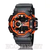 Big Dial Mens Hoge Kwaliteit Multi Functie Dual Time Display El Light Duik Sports Polshorloge G1022