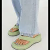 Slippers Chunky Talon Summer Beach Plateforme tongs Flip Flops Femmes Sandals Sandals 7746293