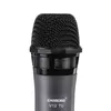 Микрофоны Universal UHF Беспроводной профессиональный портативный микрофон с USB -приемником для караоке -микрофона для усилителя в церкви T220915