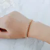 European and American Roman crystal bracelet, women's Zircon new style bracelet, bracelet with diamond, fashion jewelry full of diamond