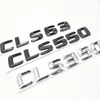 3 kolory dla Mercedes Benz klasy CLS C218 C219 C257 CLS53 CLS55 CLS63 CLS350 CLS450 CLS500 CLS550 Emblemat Tylna Logo Stakera 287V
