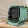 Luchtkoeler Ventilator Mini Desktop Airs Conditioner met Nachtlampje Minis USB Water Koeling Fans Luchtbevochtiger Purifier Multifunctionele Zomer