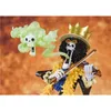 Nya 23 cm Japan Anime One Piece 20th Anniversary The Straw Hat Pirates Brook Burukku PVC Action Figure Model Brinquedos Toys T24693679