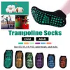 Chaussettes de sport antidérapantes aire de jeux pour enfants rembourrage de trampoline bandages de yoga pour adultes Pilates ballet bonne adhérence antidérapant wk125