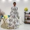 Ethnic Clothing African Print Dresses For Women 2022 Spring Summer Fashion Robe Africaine Femme Bazin Riche Long Dress Ladies Maxi Party