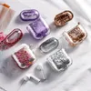 Liquid Quicksand Earphone Case For Apple Airpods 2 1 Air Pods Glitter Sequins Headphone Headset Cover For AirPod Protector Shell New Fashion