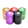 HONEYPUFF 42MM /1.65" Metal Grinder Herb Spice & Tobacco Grinder 4 Piece Aluminum Fast Shipping