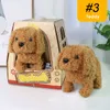 7 tipos robô cão cachorro eletrônico puppy puppy pulso wag teddy teddy brinquedos andar casca brinquedos engraçados para crianças presente de aniversário